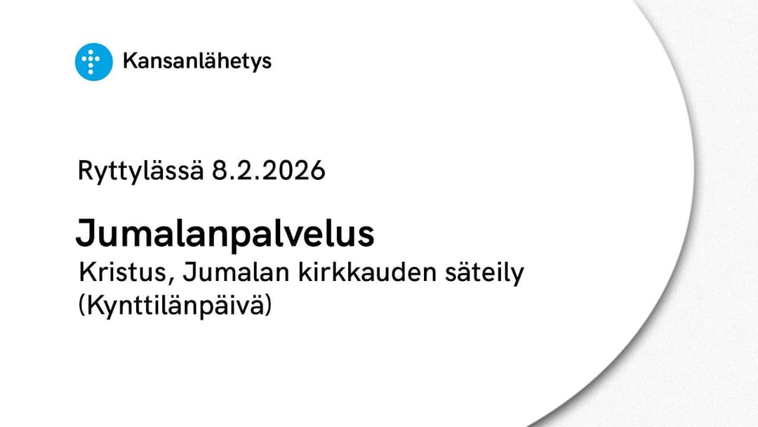 Jumalanpalvelusten saarnat -videokategorian kansikuva