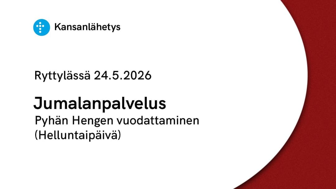 Jumalanpalvelusten saarnat -videokategorian kansikuva