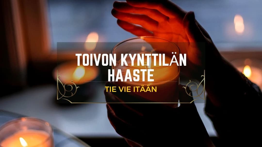 Videon Toivon kynttilä haaste kansikuva