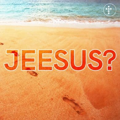 Jeesus? podcastin kansikuva