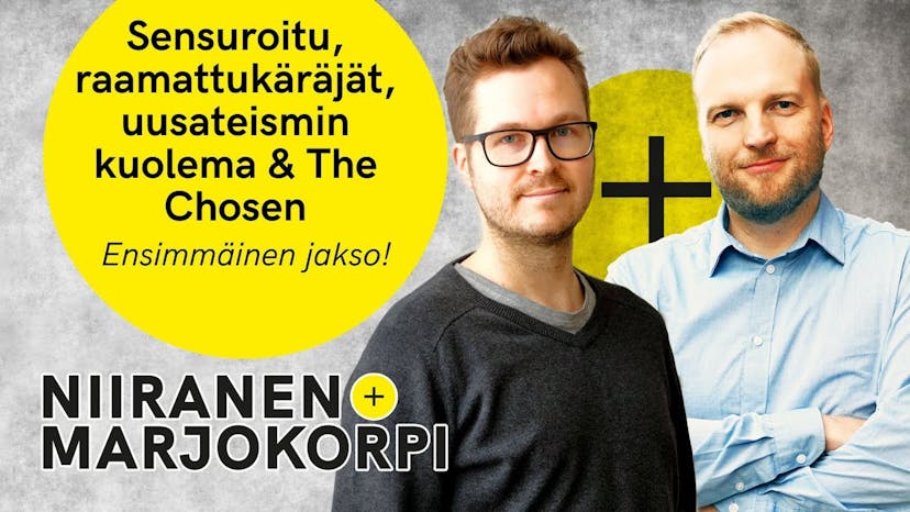 Cover Image for Niiranen & Marjokorpi: Raamattukäräjät | Sensuroitu-kirja | Uusateismin kuolema | The Chosen | 1