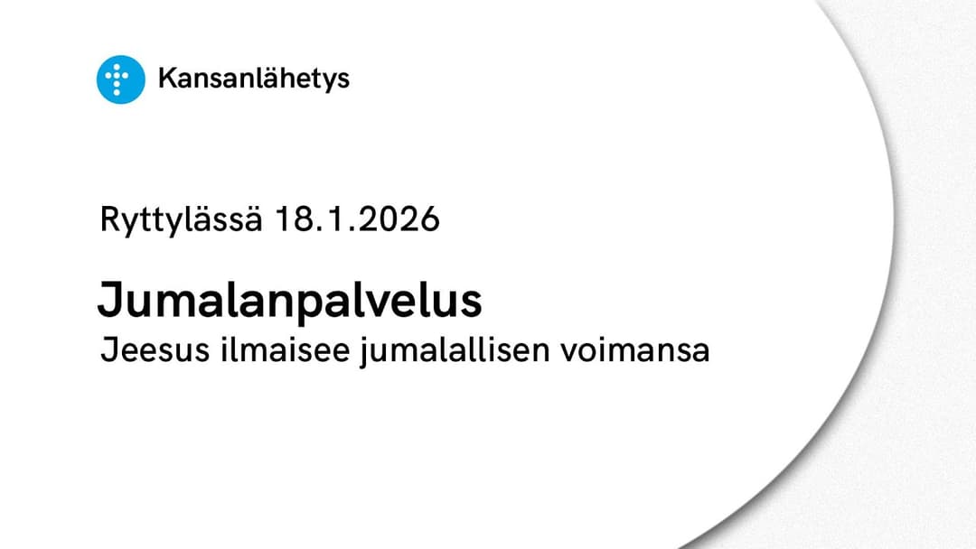 Jumalanpalvelusten saarnat -videokategorian kansikuva
