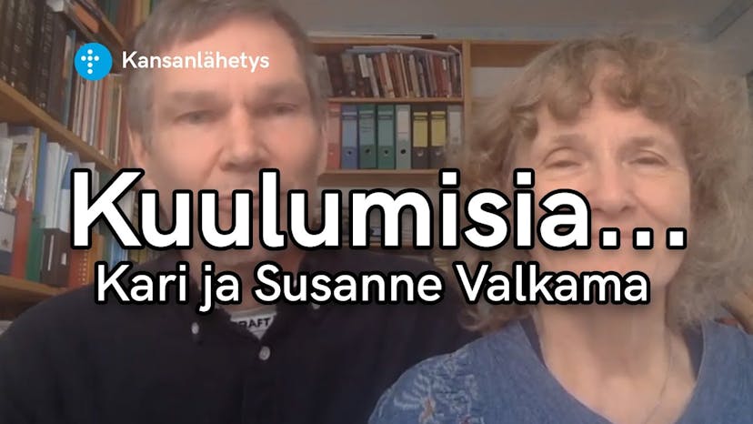 Cover Image for Kuulumisia… Kari ja Susanne Valkama