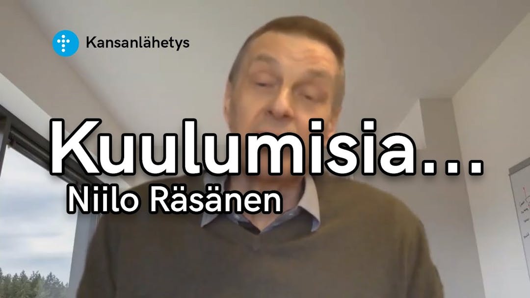 Videon Kuulumisia… Niilo Räsänen kansikuva