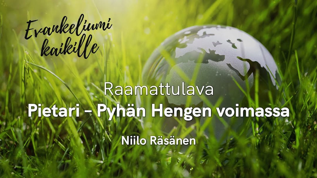 Videon KLP 2021 | Raamattulava | Pietari – Pyhän Hengen voimassa, Niilo Räsänen kansikuva