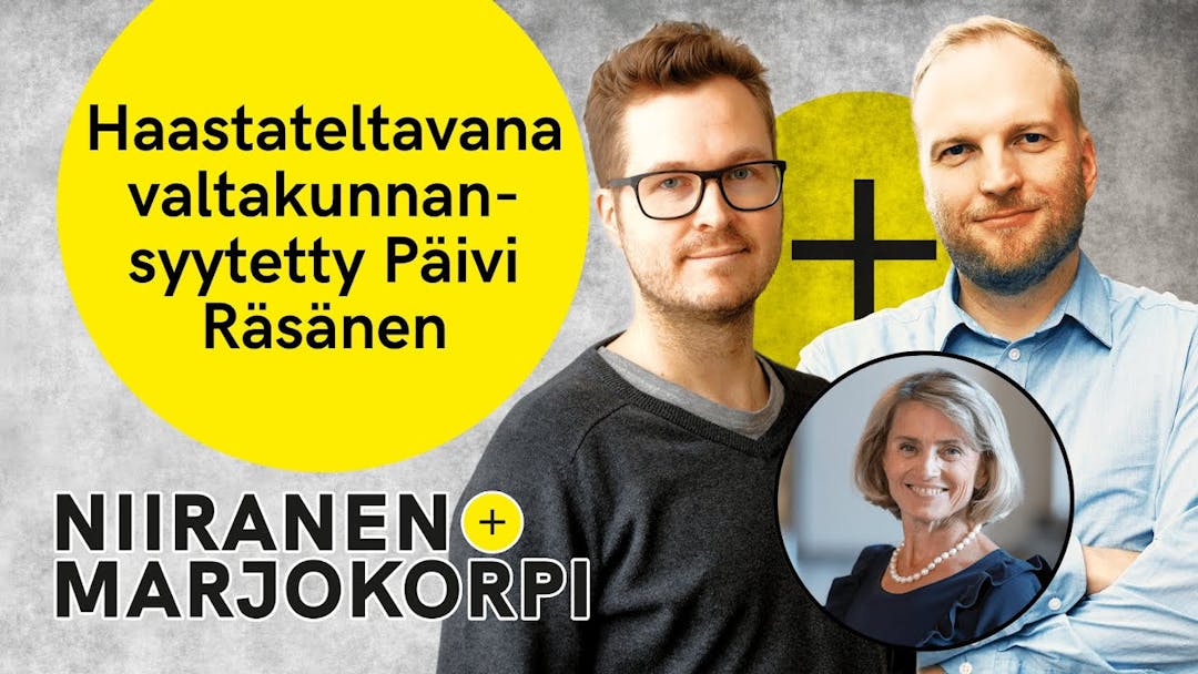 Videon Päivi Räsänen – konservatiivit, kaksoisstandardit ja kansainvälisyys | Niiranen & Marjokorpi | 13 kansikuva