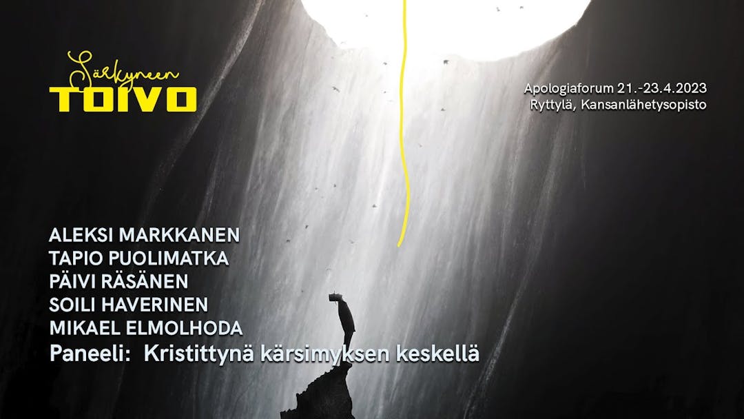 Cover Image for Apologiaforum 2023 - Särkyneen toivo
