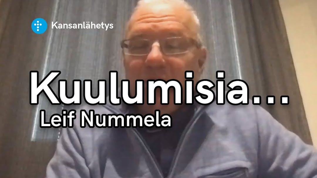 Videon Kuulumisia… Leif Nummela kansikuva