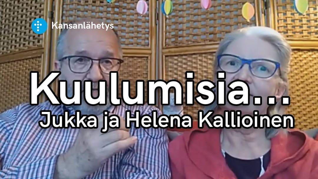 Videon Kuulumisia… Jukka ja Helena Kallioinen kansikuva